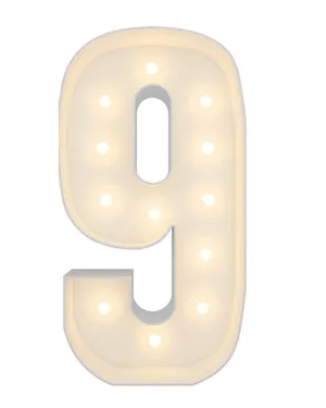 Marquee 5 ft Number 