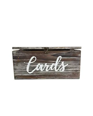 Wooden Gifting Card Box