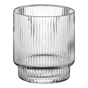 Ribbed Rock Glass 10 oz. 