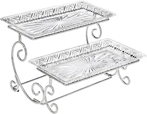 Tierd Glass Dessert Stand