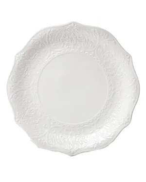 Joy White Porcelain Dinner Plate