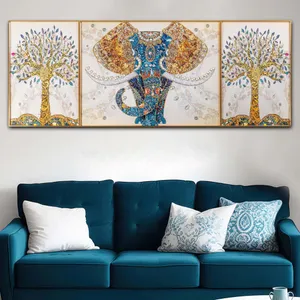 Blue decorative pillow set royal studio home decor