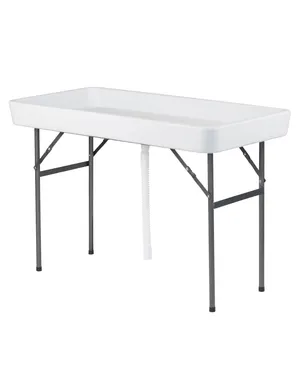 Cooler Plastic Folding Table 4ft 