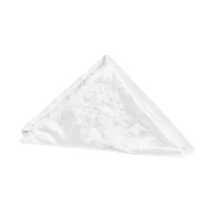 White Velvet Napkin