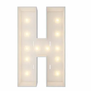 Letter “H” marquee 