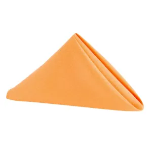 Orange Satin Matte Napkin
