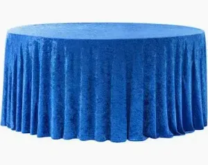 Royal Blue Velvet Linen