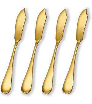  Butter Knives Gold 5.7