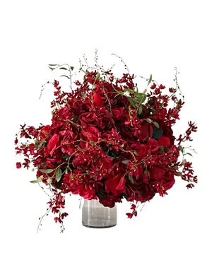 Red Floral Rose Bouquet 