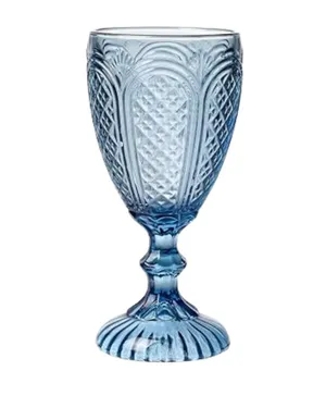 Sky Light Blue Water Goblet