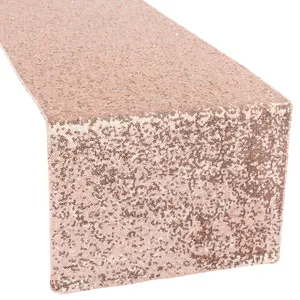 Rose Gold Sequin Table Runner