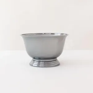Gold Moody Plastic Bowl Vase 