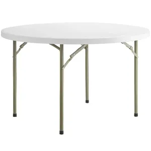 Kids Round Plastic Folding Table 3.5ft