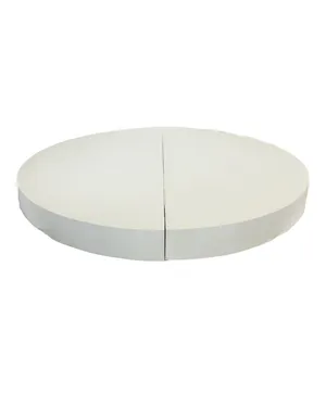 Round White raiser 8ft