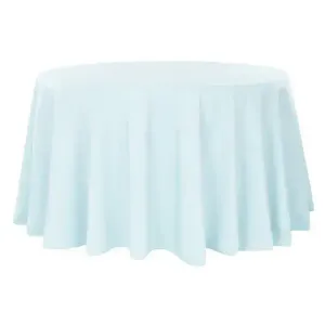Baby Blue Matte Linen