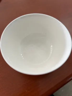 White Dinner Bowl