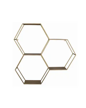 Gold Honeycomb Centerpiece