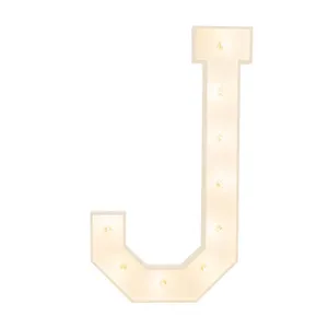 5ft Letter “J” marquee 