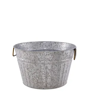 Silver Metal Beverage Bucket