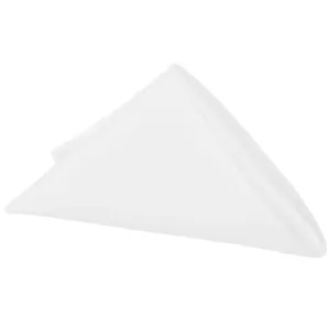 White Lamour Satin Napkin