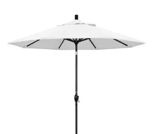 white umbrella with base