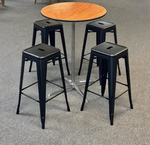 black regular bartool chairs