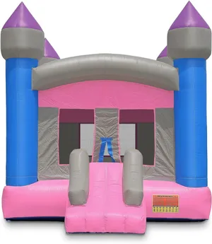 Pink Inflatable Bounce House