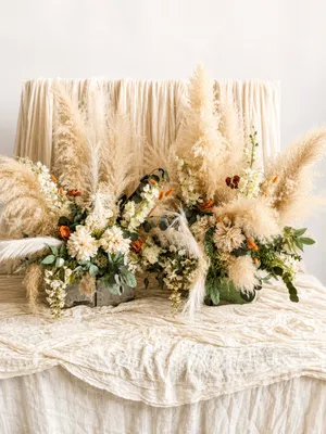Neutral Orange Floral Set (4 piece) 