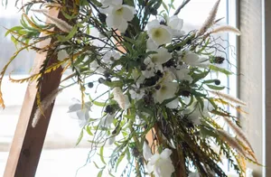 XL Arch Florals - White Neutrals 