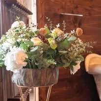 Neutral Flower Set - Brown, Ivory, White