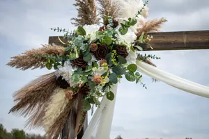 Arch Floral Set - Neutral Browns