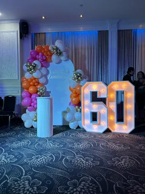 Chiffres Illuminées 60
