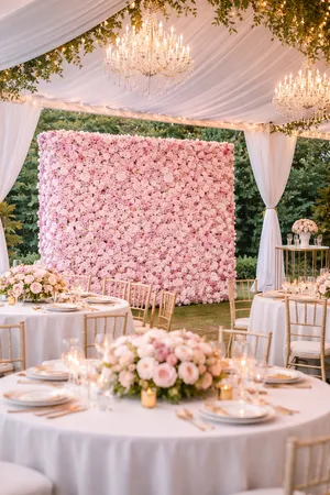 Mur de fleur