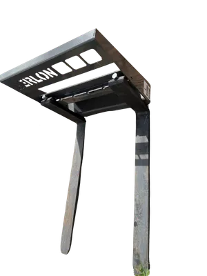Vermeer Pallet Fork: Universal Mini Plate