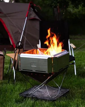 Snow Peak Floga - Smokeless Accessory for Takibi Fire & Grill
