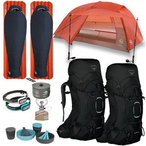 2-Person Backpacking Kit - Men's
