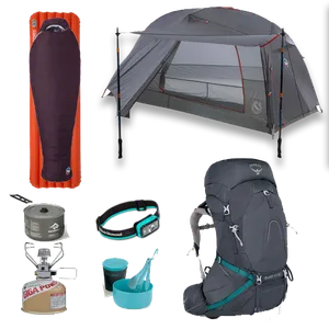 1-Person Backpacking Kit - Women's