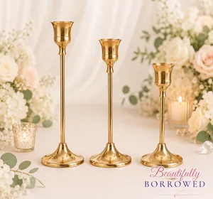 Brass Taper Candle Sticks