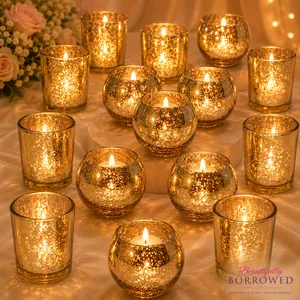 Mercury Glass Votives