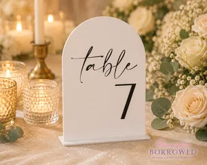 Table Numbers
