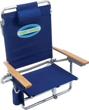 5‑Position Classic Beach Chair (Max 250 lbs)