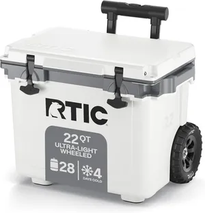 22 QT Ultra‑Light Wheeled Cooler - SMALL