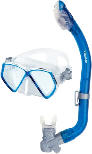 Junior Mask & Snorkel Set - 8-14Y - Blue/Pink