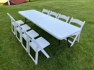 8ft Folding Banquet Table