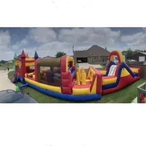 Twin Peaks 3 Piece Bouncer, Obstacle & Slide Combo