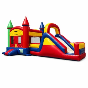 Twin Peaks Bounce House + Slide Combo