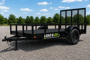 6 x 10 Utility Trailer With Ramp 