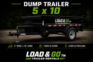 5 x 10 Dump Trailer