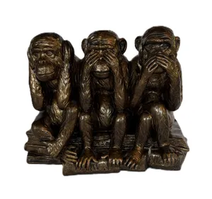Three Monkeys on Books