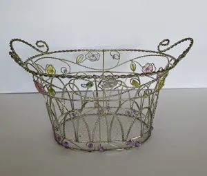 Metal Easter Basket